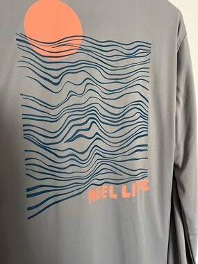 Reel Life Long Sleeve Men’s Small UV LS tee
